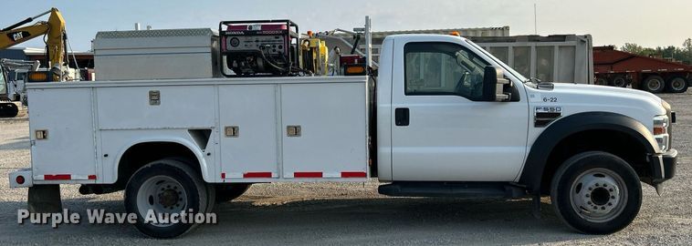 image for item DS6398 2010 Ford F550 Super Duty XL  utility / service truck