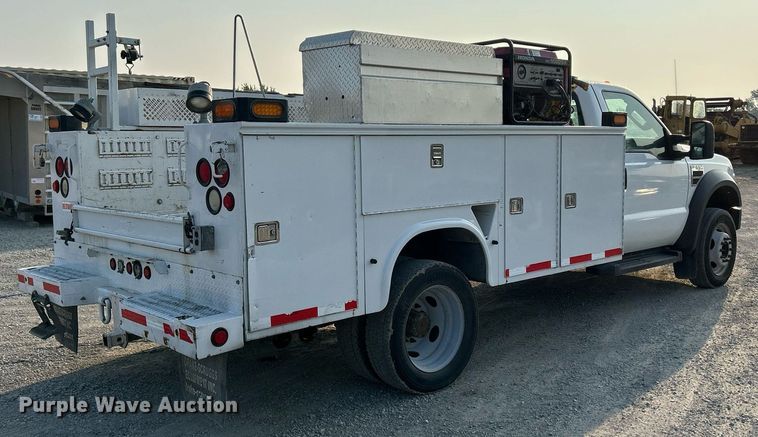 image for item DS6398 2010 Ford F550 Super Duty XL  utility / service truck
