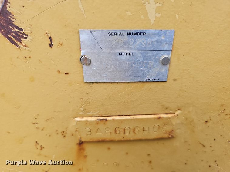 image for item DS6410 Caterpillar D6N  ripper