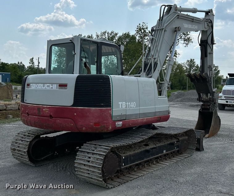 image for item DS6411 2007 Takeuchi TB1140  excavator