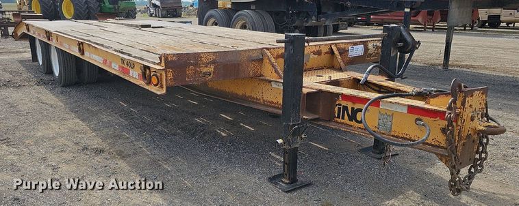 image for item DS6412 2000 Trail King TK40LP  equipment trailer