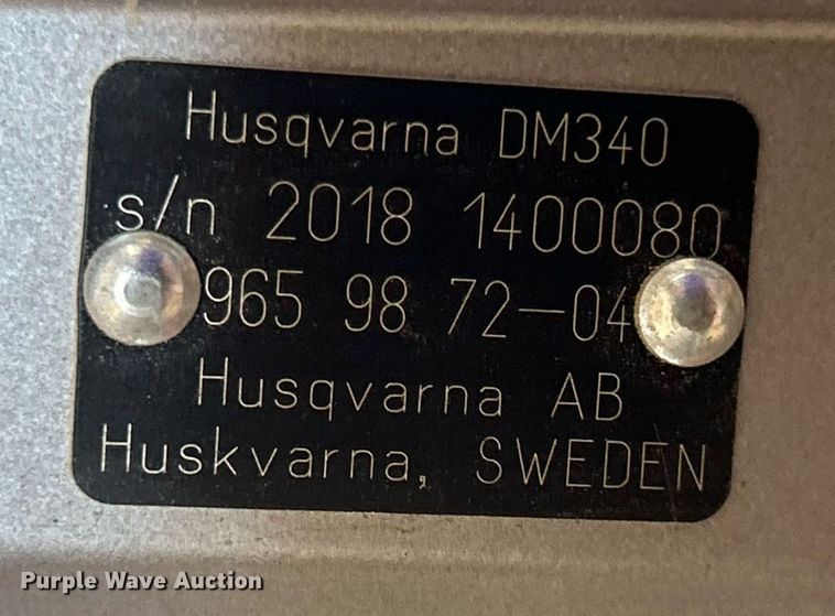 image for item JX9055 2018 Husqvarna DM340  core drill