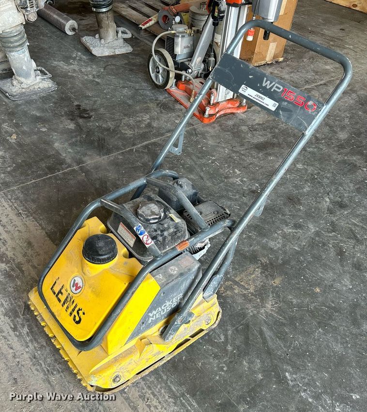 image for item JX9062 Wacker Neuson WP1550  plate compactor