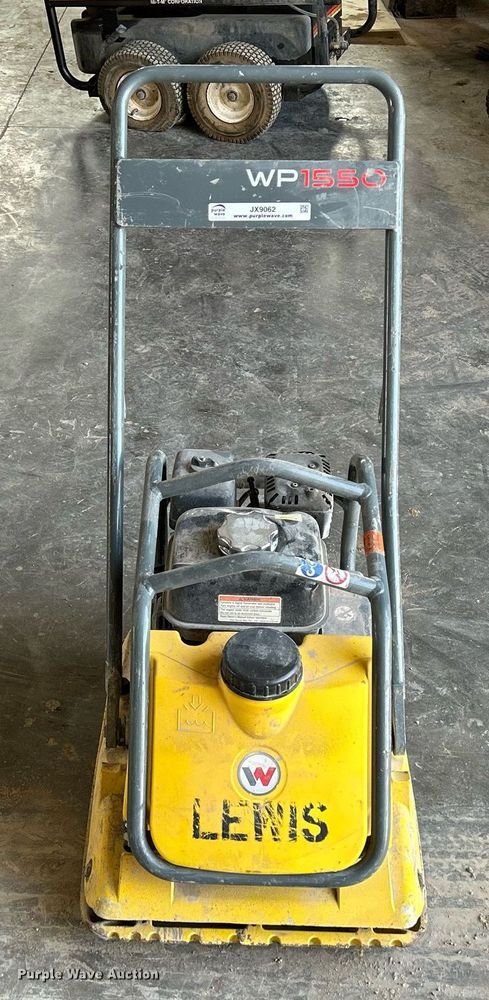 image for item JX9062 Wacker Neuson WP1550  plate compactor