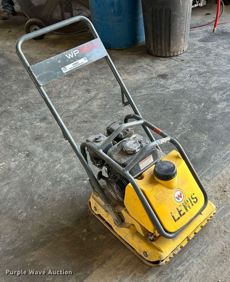 image for item JX9062 Wacker Neuson WP1550  plate compactor