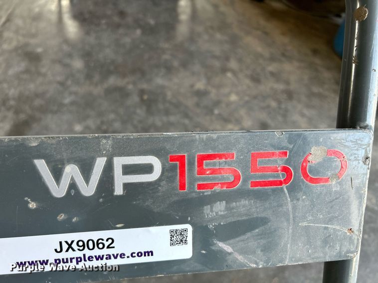 image for item JX9062 Wacker Neuson WP1550  plate compactor