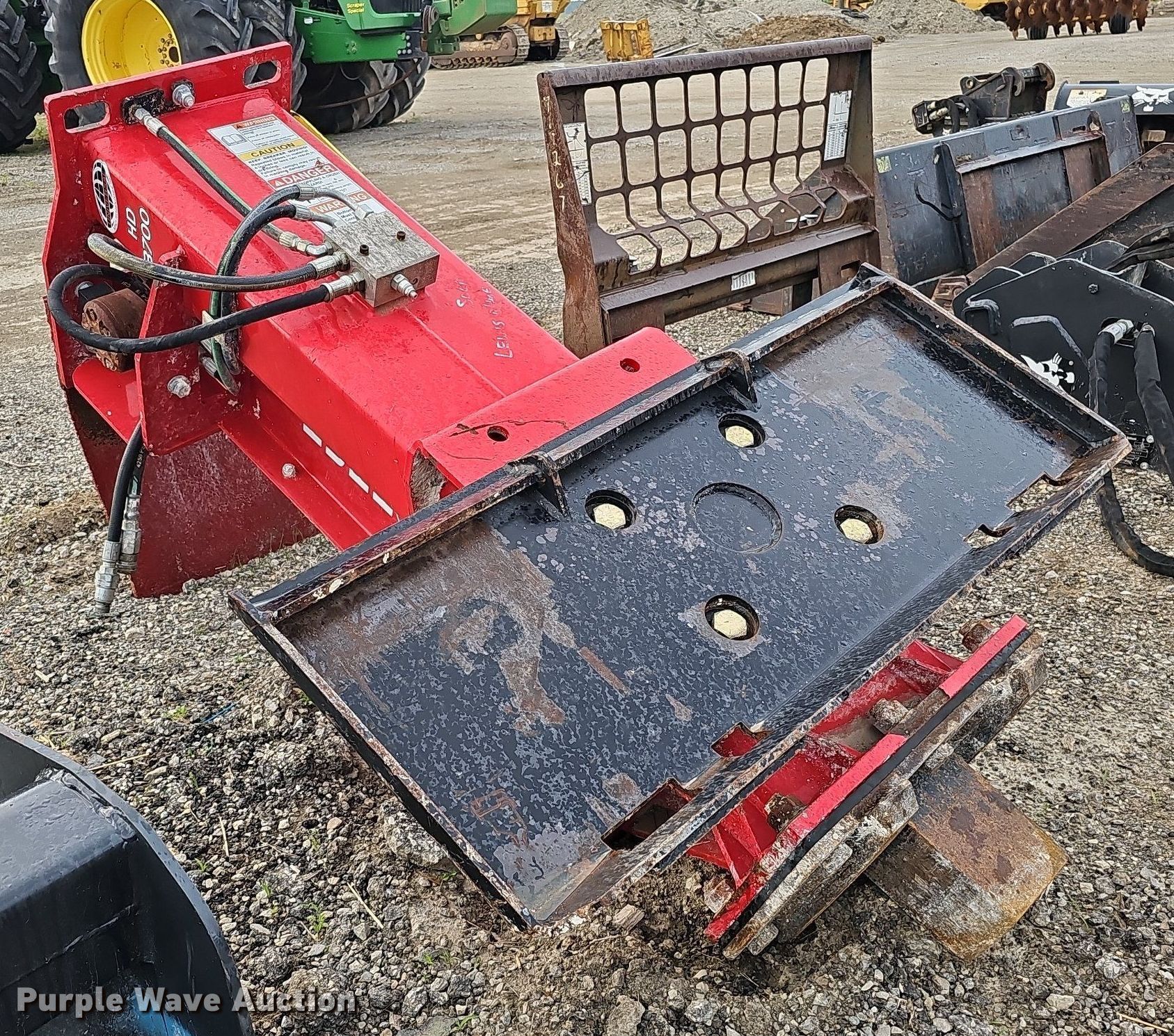 Hurricane HD3700 skid steer drop hammer in Saint Joseph, MO Item