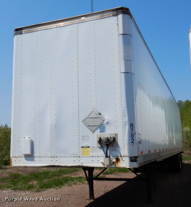 image for item AF9701 2007 Stoughton AVW-535T-S-C-AR  dry van trailer