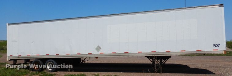 image for item AF9701 2007 Stoughton AVW-535T-S-C-AR  dry van trailer