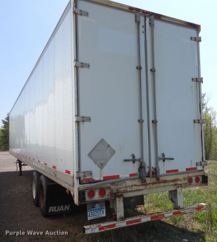 image for item AF9701 2007 Stoughton AVW-535T-S-C-AR  dry van trailer