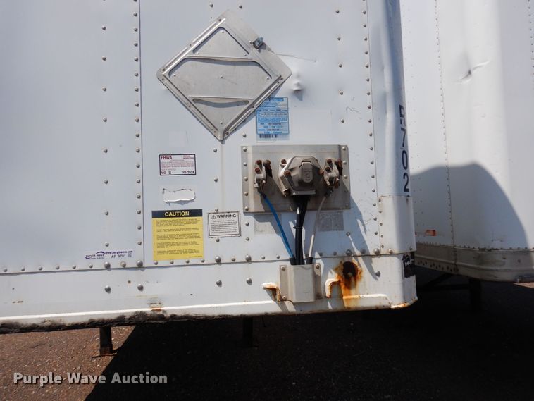 image for item AF9701 2007 Stoughton AVW-535T-S-C-AR  dry van trailer