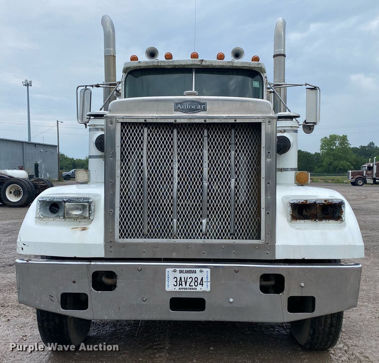 image for item DI7750 1985 Autocar AT  semi truck