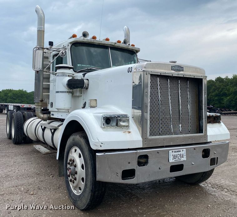 image for item DI7750 1985 Autocar AT  semi truck