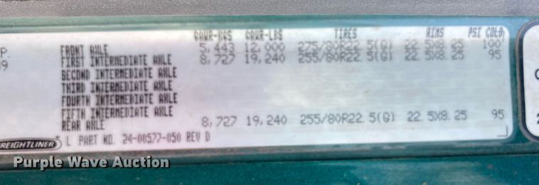 image for item DI7818 1999 Freightliner Century Class  semi truck