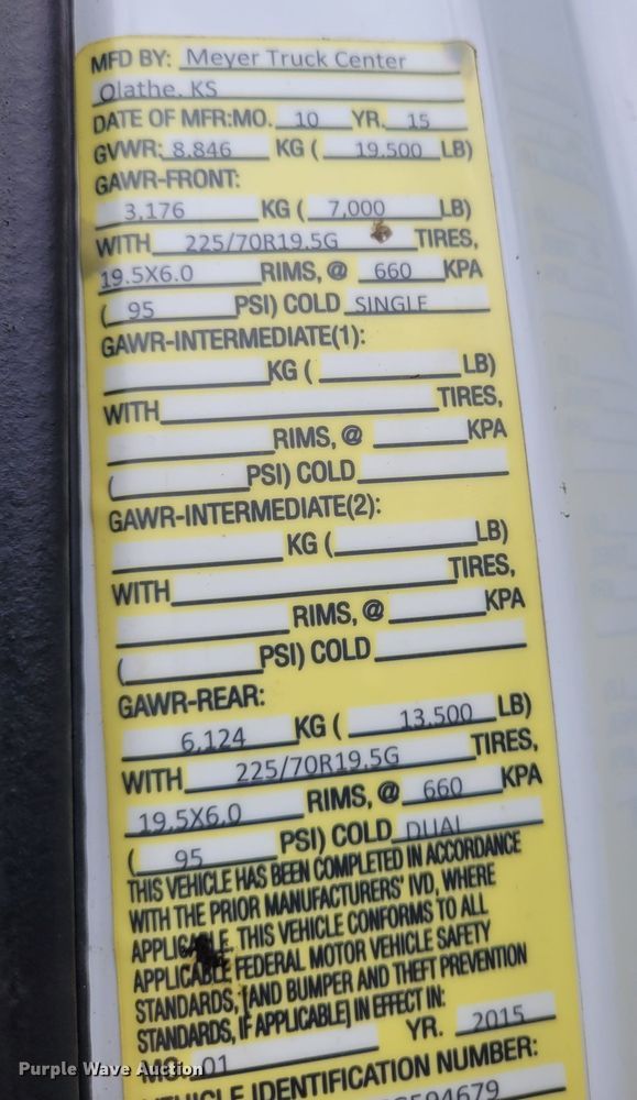 image for item DK1896 2015 Dodge Ram 5500 SLT  rollback truck