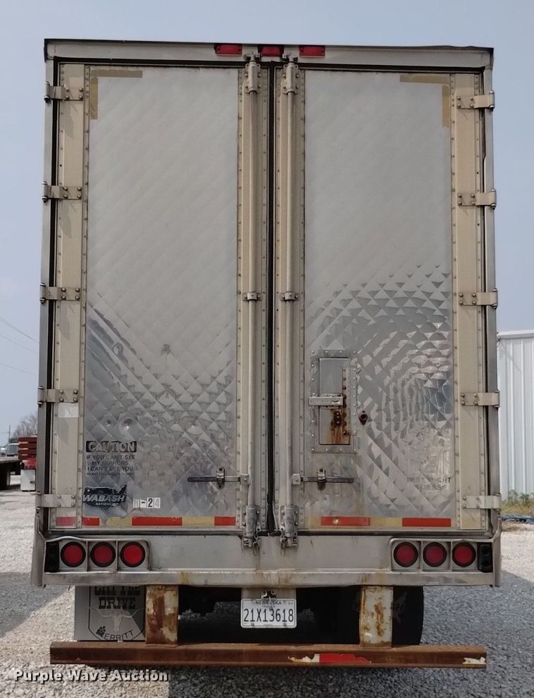 image for item DN6423 2000 Wabash  refrigerated van trailer