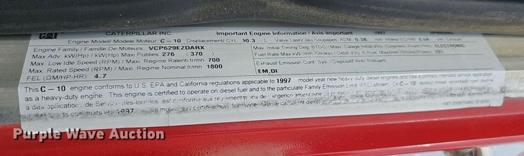 image for item DO2725 1998 Peterbilt 385  semi truck