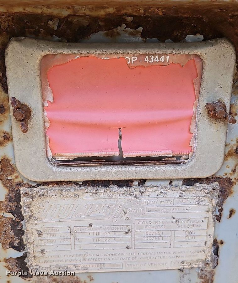 image for item DO2785 2006 SiDump'r SDR223  side dump trailer