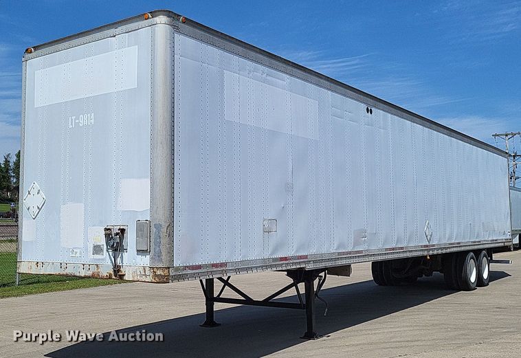 image for item DO3662 1999 Wabash  dry van trailer