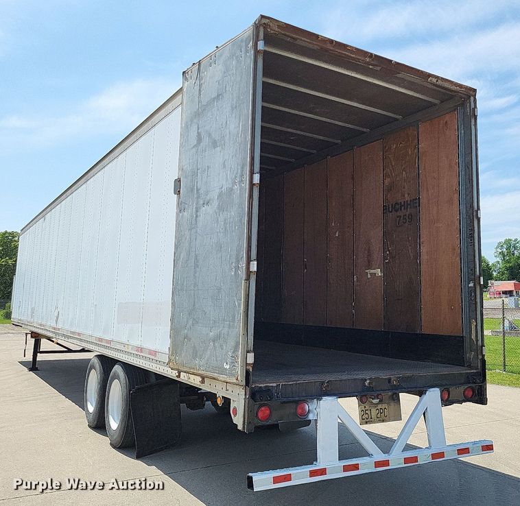 image for item DO3662 1999 Wabash  dry van trailer