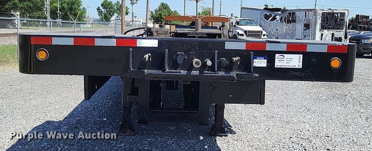 image for item DO3664 2002 Landoll 610  drop tilt deck equipment trailer