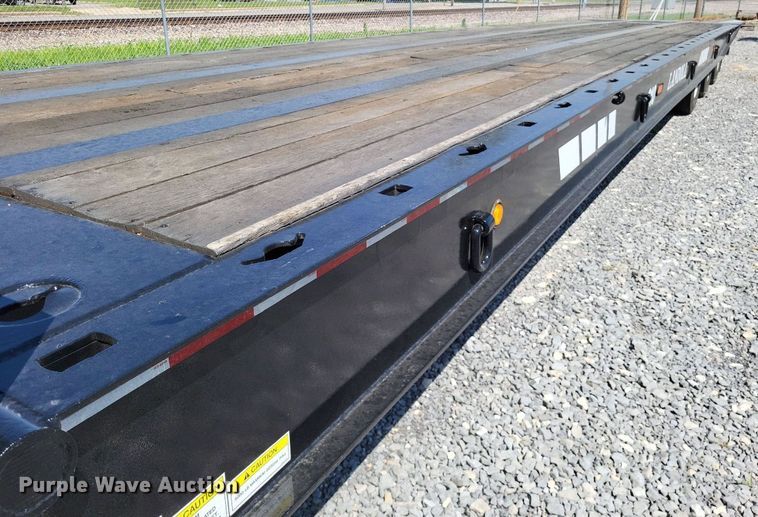 image for item DO3664 2002 Landoll 610  drop tilt deck equipment trailer