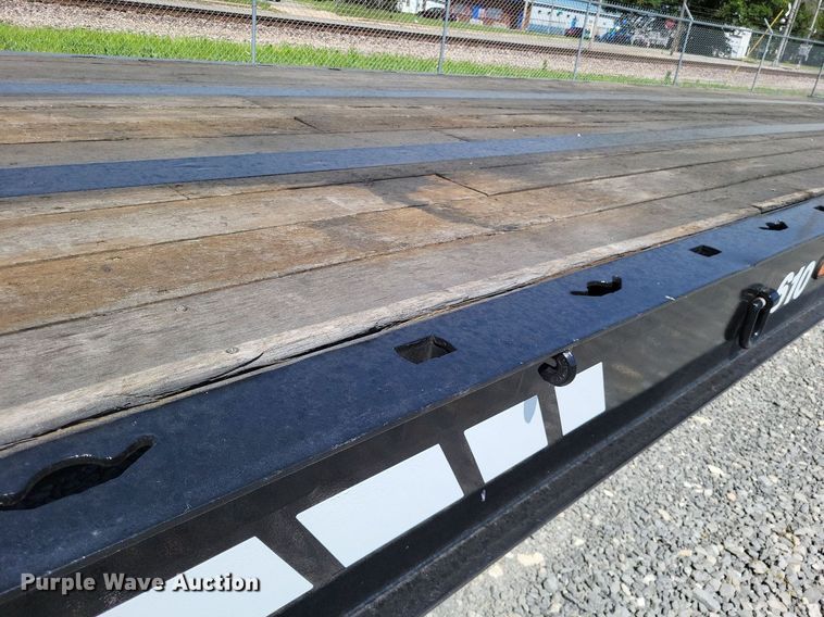 image for item DO3664 2002 Landoll 610  drop tilt deck equipment trailer