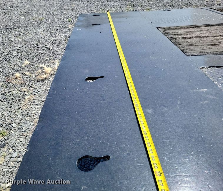 image for item DO3664 2002 Landoll 610  drop tilt deck equipment trailer