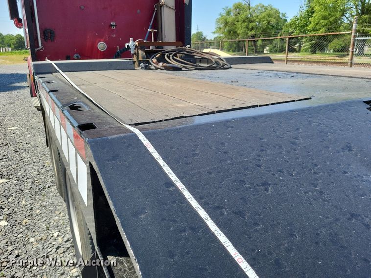 image for item DO3664 2002 Landoll 610  drop tilt deck equipment trailer