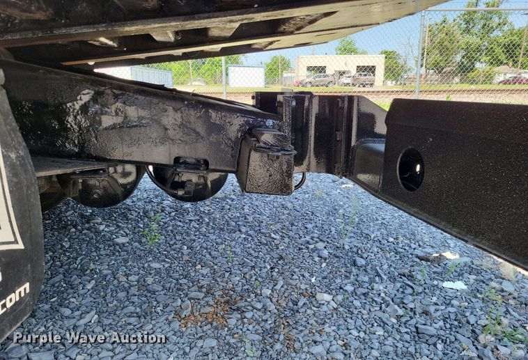 image for item DO3664 2002 Landoll 610  drop tilt deck equipment trailer