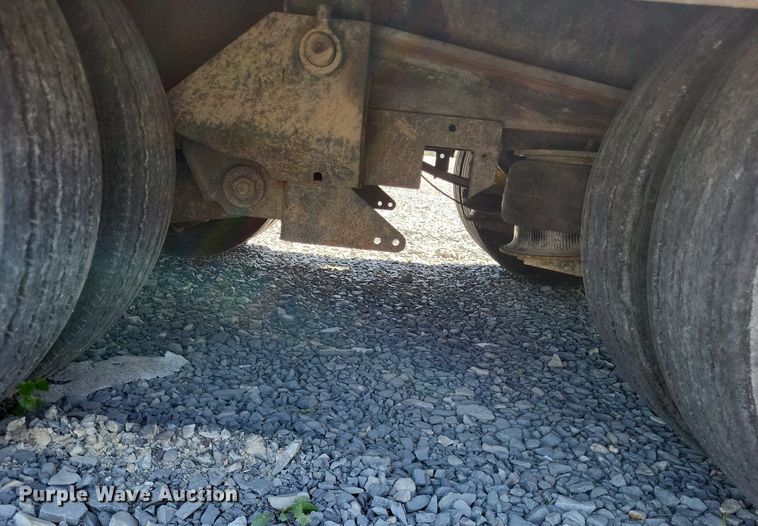 image for item DO3664 2002 Landoll 610  drop tilt deck equipment trailer