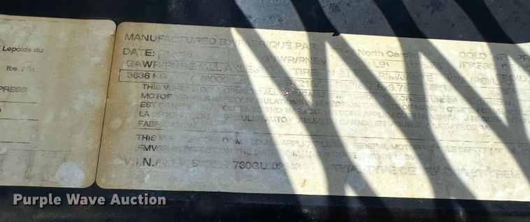 image for item DO5005 2016 Kaufman  car carrier