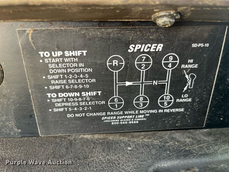 image for item DP0497 1996 International 9400  semi truck