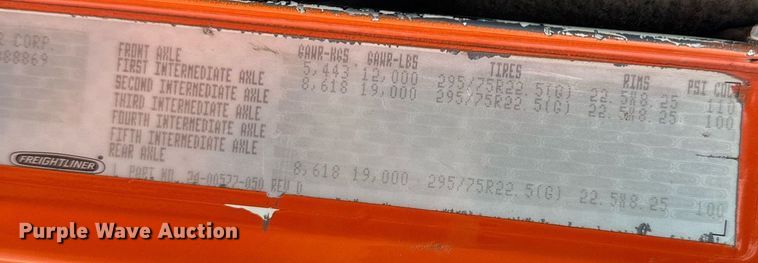 image for item DP3155 2000 Freightliner FD1  semi truck