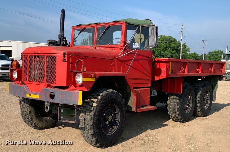 image for item DP8650 1972 Am General M35A3  flatbed truck