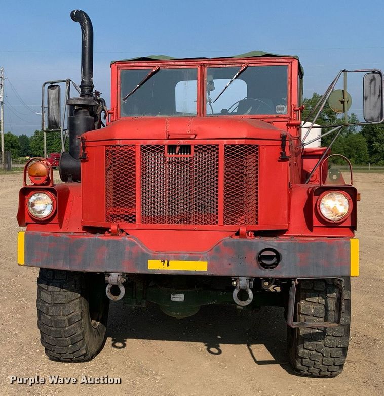 image for item DP8650 1972 Am General M35A3  flatbed truck
