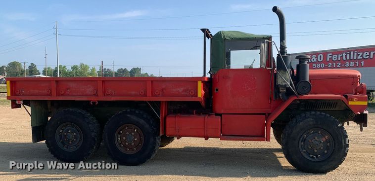 image for item DP8650 1972 Am General M35A3  flatbed truck