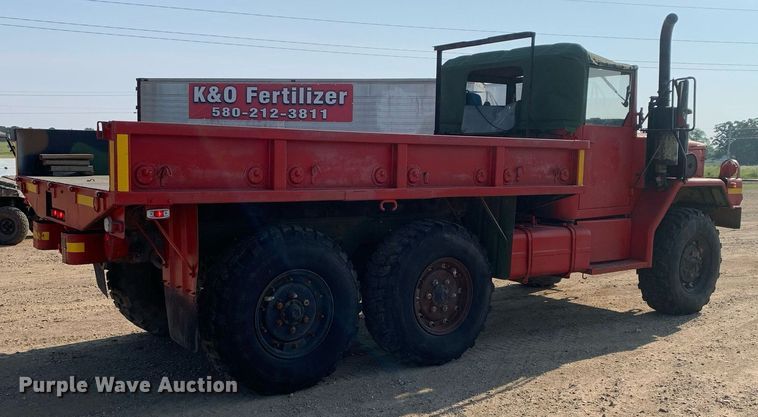 image for item DP8650 1972 Am General M35A3  flatbed truck