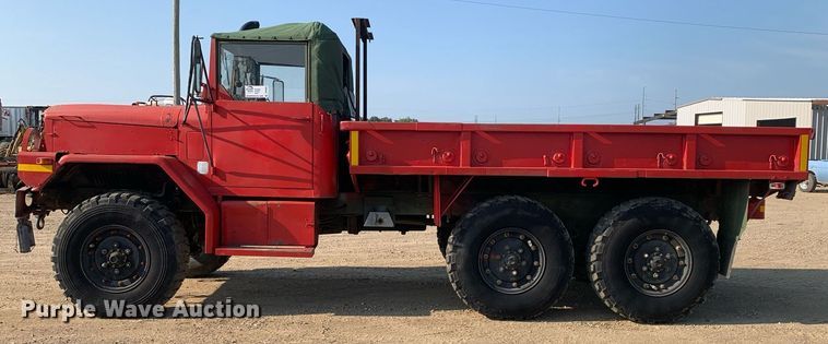 image for item DP8650 1972 Am General M35A3  flatbed truck