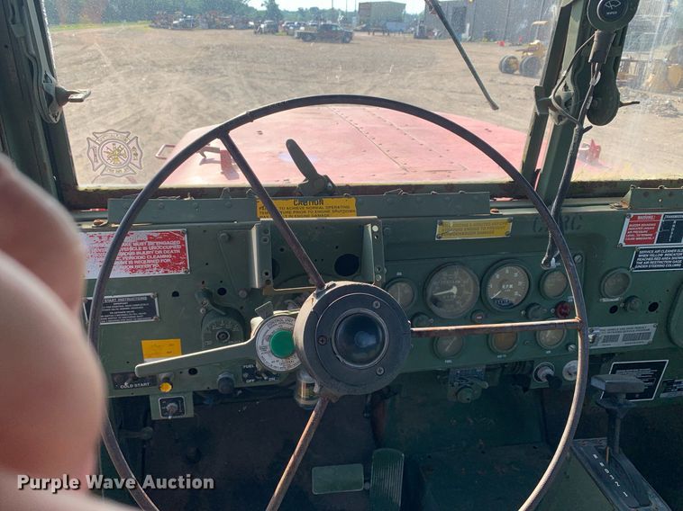 image for item DP8650 1972 Am General M35A3  flatbed truck