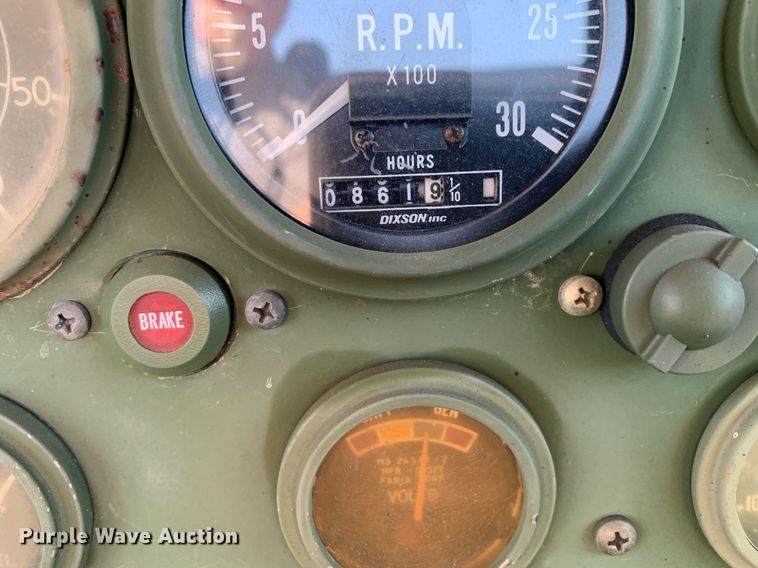 image for item DP8650 1972 Am General M35A3  flatbed truck