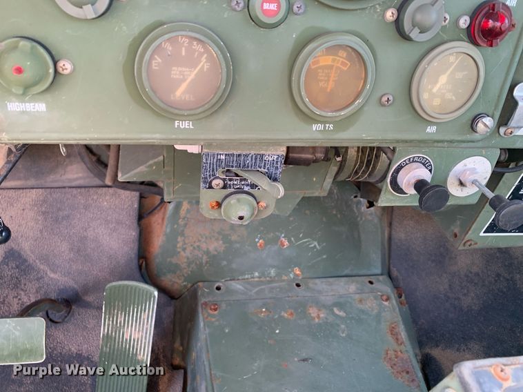 image for item DP8650 1972 Am General M35A3  flatbed truck