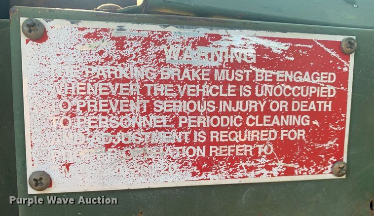 image for item DP8650 1972 Am General M35A3  flatbed truck