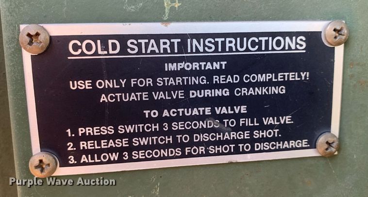 image for item DP8650 1972 Am General M35A3  flatbed truck