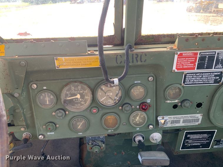 image for item DP8650 1972 Am General M35A3  flatbed truck