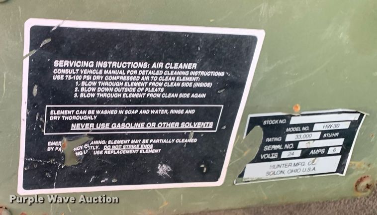 image for item DP8650 1972 Am General M35A3  flatbed truck