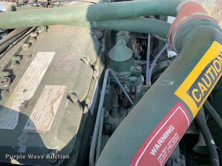 image for item DP8650 1972 Am General M35A3  flatbed truck