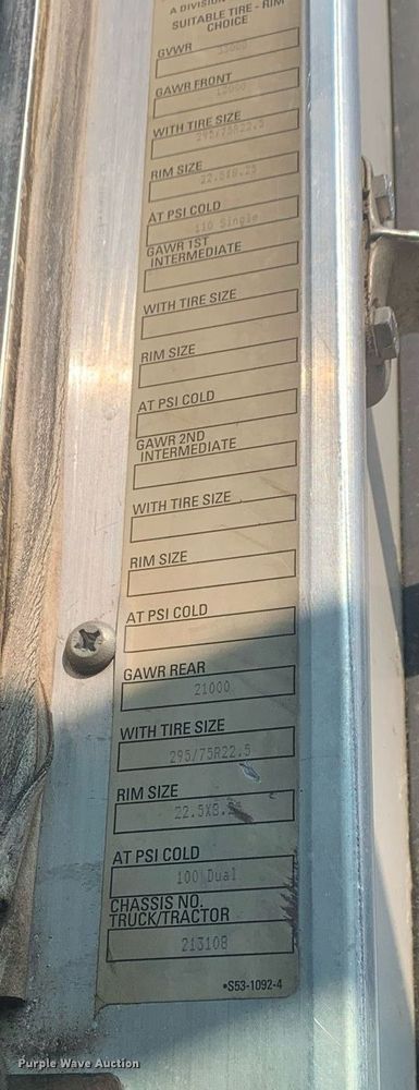 image for item DP8655 2008 Kenworth T600  refrigerated truck