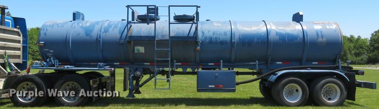 image for item FB9849 1981 Gray Tanker  tank trailer