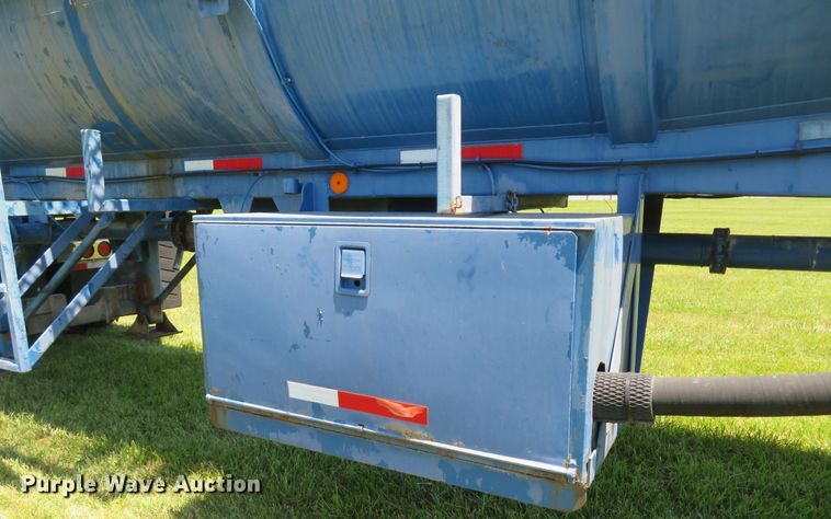 image for item FB9849 1981 Gray Tanker  tank trailer